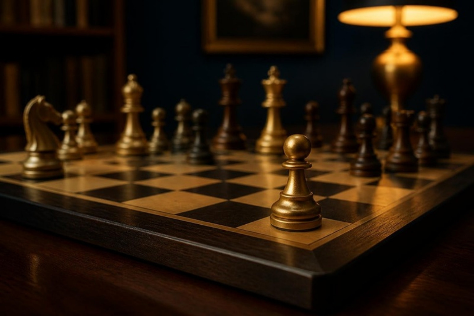 Chessboard, a symbol of legal strategy